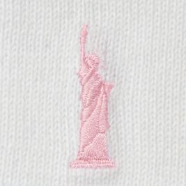 ＜EAST BOY/イーストボーイ＞ 12G COOL MAXベスト(7206007) オフホワイトＸベビーピンク(904) 【三越・伊勢丹/公式】