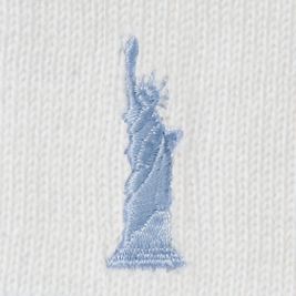 ＜EAST BOY/イーストボーイ＞ 12G COOL MAXベスト(7206007) オフホワイトＸサックス(905) 【三越・伊勢丹/公式】