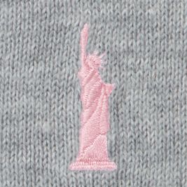 ＜EAST BOY/イーストボーイ＞ 12G COOL MAXベスト(7206007) ライトグレーＸベビーピンク(914) 【三越・伊勢丹/公式】