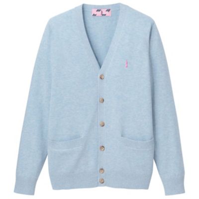 ＜EAST BOY/イーストボーイ＞ 12G ハイツイストドライタッチコットン(度詰め)ニット(7206021) アクアマリン（400） 【三越・伊勢丹/公式】