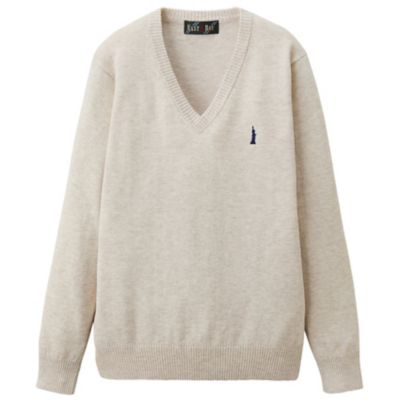 ＜EAST BOY/イーストボーイ＞ 12G VILOFT プルオーバー 綿55 レーヨン35 毛10 (7206506) オートミール(840) 【三越・伊勢丹/公式】