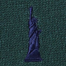 ＜EAST BOY/イーストボーイ＞ 12G VILOFT カーディガン 綿55 レーヨン35 毛10 (7206507) グリーン(370) 【三越・伊勢丹/公式】