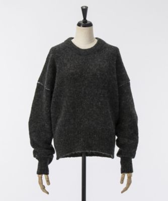 ＜MM6 Maison Margiela＞ SWEATER(32GP015716132) グレー 【三越・伊勢丹/公式】