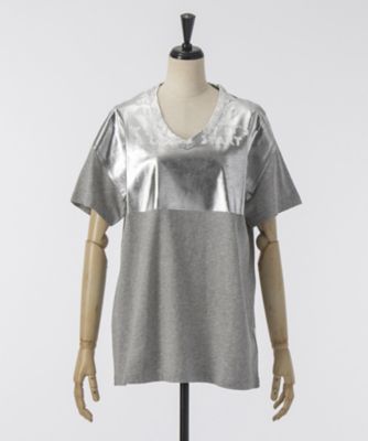 ＜MM6 Maison Margiela＞ T-SHIRT(32GJ000520299) グレー 【三越・伊勢丹/公式】