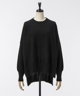 ＜MM6 Maison Margiela＞ PULLOVER(32HA047216135) クロ 【三越・伊勢丹/公式】