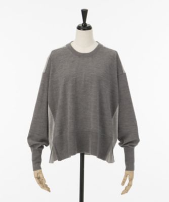 ＜MM6 Maison Margiela＞ PULLOVER(52HA008316061) グレー 【三越・伊勢丹/公式】