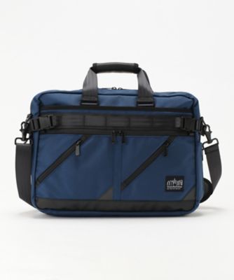 ＜マンハッタン ポーテージ ブラック レーベル＞ 3WAYブリーフ/MINETTA TRIANGLE BRIEFCASE(MP1744BL) ネイビー 【三越・伊勢丹/公式】