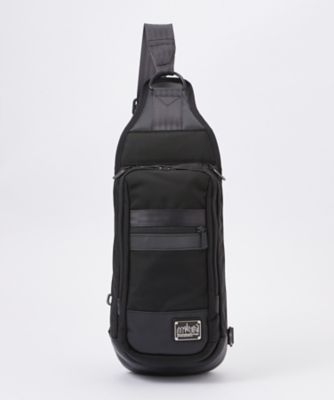 ＜マンハッタン ポーテージ ブラック レーベル＞ ボディバック/NORTH FORK CROSS BODY BAG(MP1921BL-L) ブラック 【三越・伊勢丹/公式】