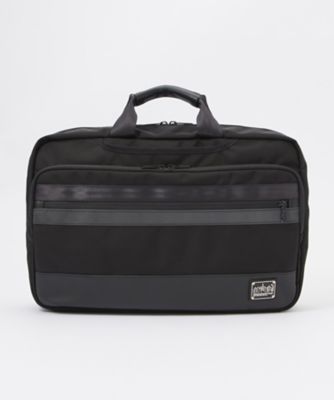 ＜マンハッタン ポーテージ ブラック レーベル＞ ブリーフメッセンジャー/MESSENGER BRIEFCASE(L)(MP1473BL-L) ブラック 【三越・伊勢丹/公式】