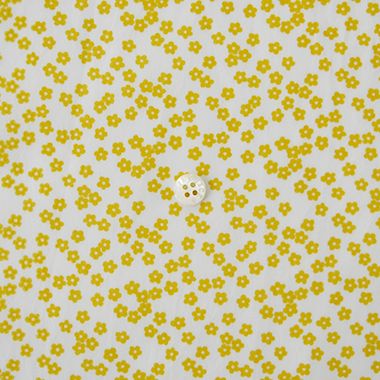 ＜CHECK＆STRIPE＞ パターンワンピース100コットンプリン B9百そうコットンプリントkukka／白地にきいろ 【三越・伊勢丹/公式】