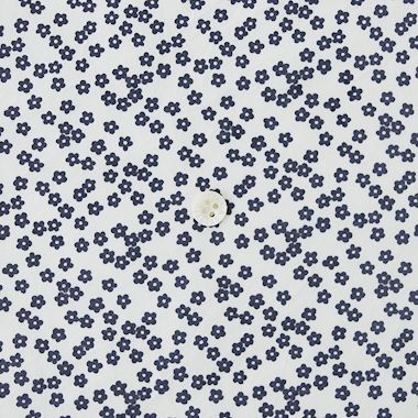 ＜CHECK＆STRIPE＞ パターンワンピース100コットンプリン B10百そうコットンプリントkukka／白地にすみれグレー 【三越・伊勢丹/公式】