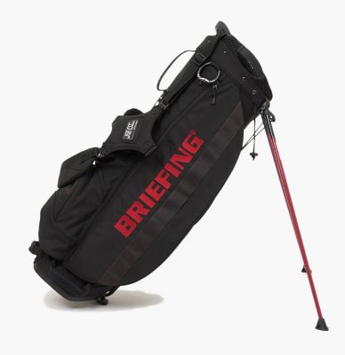 ＜ブリーフィング/BRIEFING＞ スタンドキャディバッグ(BRF323219) 010・ブラック 【三越・伊勢丹/公式】