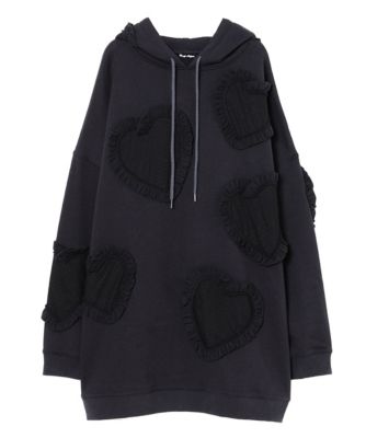 ＜キャンディストリッパー/Candy Stripper＞ HEART TRICK PARKA(11766392) ネイビーxブラック 【三越・伊勢丹/公式】