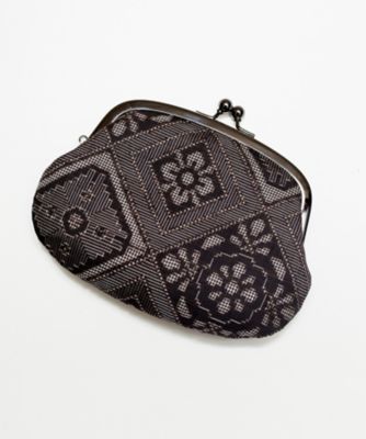 ＜きょらさ＞ 大島紬がま口財布G103 【三越・伊勢丹/公式】