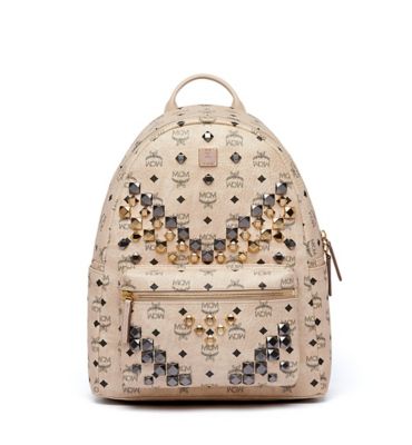 ＜MCM＞ バックパック ミディアム(MMK6AVE18) ベージュ 【三越・伊勢丹/公式】