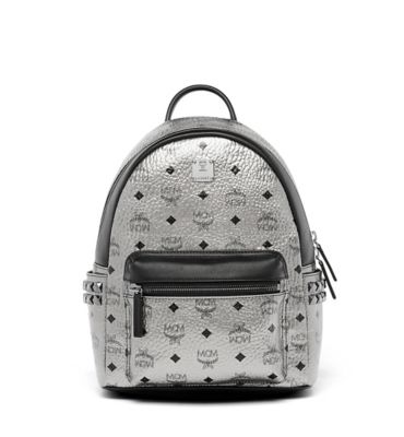 ＜MCM＞ バックパック スモール(MMK6AVE43) シルバー 【三越・伊勢丹/公式】
