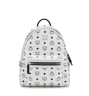 ＜MCM＞ バックパック スモール(MMK6SVE37) ホワイト 【三越・伊勢丹/公式】