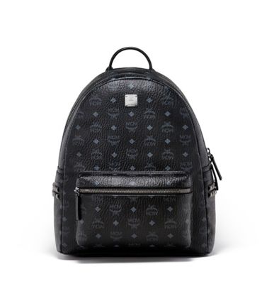 ＜MCM＞ バックパック ミディアム(MMK6SVE38) ブラック 【三越・伊勢丹/公式】