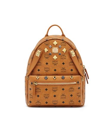 ＜MCM＞ バックパック スモール(MMK6SVE80) コニャック 【三越・伊勢丹/公式】