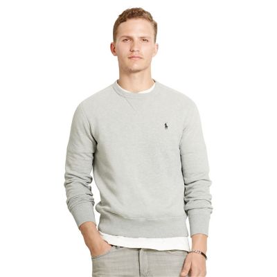 ＜POLO RALPH LAUREN（メンズ）/ポロラルフローレン＞ コットンブレンドフリース スウェットシャツ D86・グレー 【三越・伊勢丹/公式】