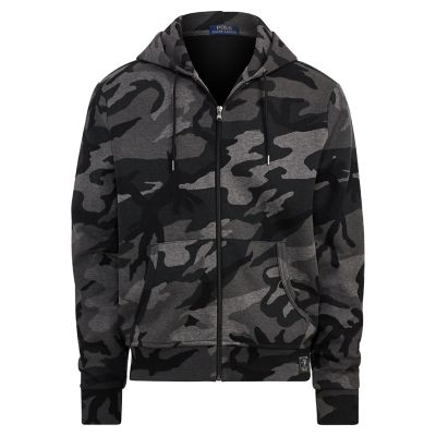 ＜POLO RALPH LAUREN（メンズ）/ポロラルフローレン＞ キャモプリント コットンブレンド フーディ D94・グレー 【三越・伊勢丹/公式】