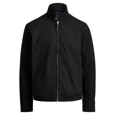 ＜POLO RALPH LAUREN（メンズ）/ポロラルフローレン＞ コットン ツイル ジャケット B10・ブラック 【三越・伊勢丹/公式】