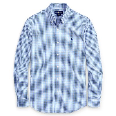 ＜POLO RALPH LAUREN（メンズ）/ポロラルフローレン＞ スリムフィット コットン シャツ B29・ブルー 【三越・伊勢丹/公式】