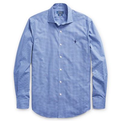 ＜POLO RALPH LAUREN（メンズ）/ポロラルフローレン＞ スリムフィット コットン シャツ B33・ブルー 【三越・伊勢丹/公式】