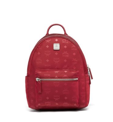 ＜MCM＞ バックパック スモール(MUK7ADT11) ルビーレッド 【三越・伊勢丹/公式】