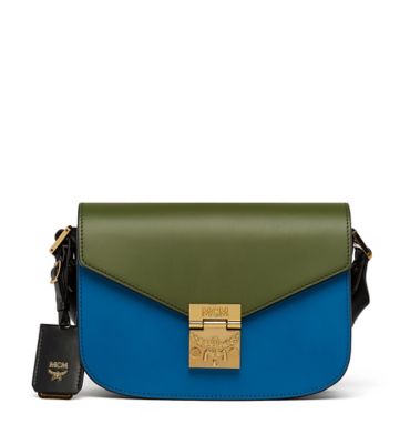 ＜MCM＞ スモールショルダー(MWS7APA08) グリーン 【三越・伊勢丹/公式】