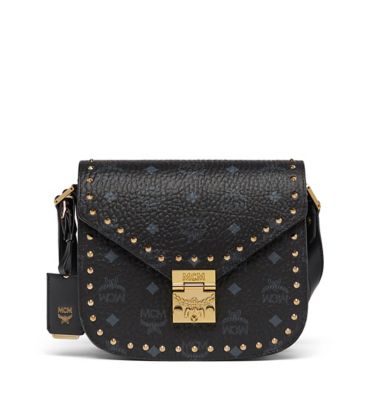 ＜MCM＞ スモールショルダー(MWS7APA24) ブラック 【三越・伊勢丹/公式】