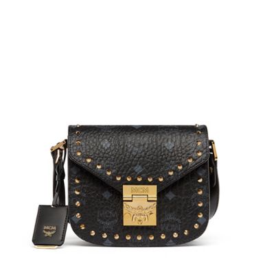 ＜MCM＞ ミニショルダー(MWS7APA34) ブラック 【三越・伊勢丹/公式】