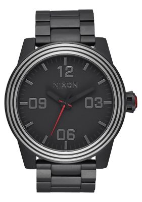 ＜ニクソン/nixon＞ THE CORPORAL SS SW(NA346SW2444-00) KYLO BLACK 【三越・伊勢丹/公式】