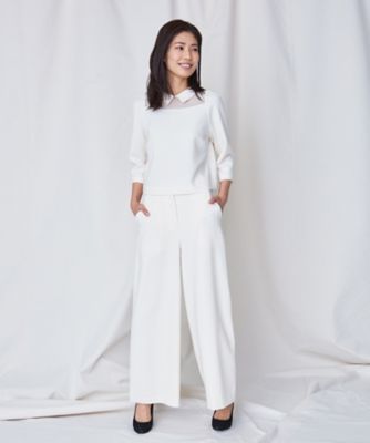 【SALE（伊勢丹）】＜レディ フォア ザ ウィークエンド/Ready for the Weekend＞ ワイドパンツ(ISPT-SB004) ＯＦ 【三越・伊勢丹/公式】