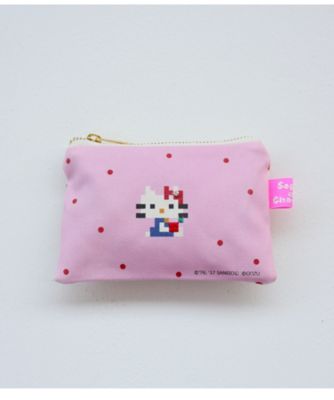 ＜Sophie et Chocolat＞ 「サンリオキャラクターズxTOKYO PiXEL.」 &starf;ミニポーチ/ハローキティ(SANRIO-Sophie02) 【三越・伊勢丹/公式】