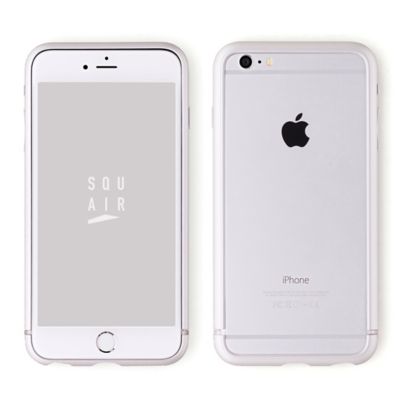 ＜SQUAIR/スクエア＞ The Edge/スマートフォン用バンパー/iPhone6 Plus対応 シルバー 【三越・伊勢丹/公式】