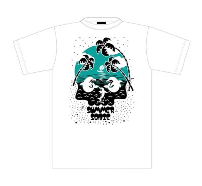 ＜サマーソニック＞ SSオフィシャルTシャツ skull-WH(SS-T2) 【三越・伊勢丹/公式】