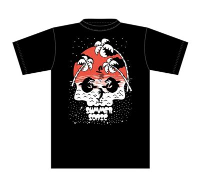 ＜サマーソニック＞ SSオフィシャルTシャツ skull-BL(SS-T3) 【三越・伊勢丹/公式】