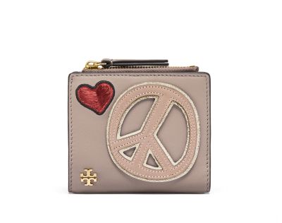 ＜トリー バーチ＞ Peace Embellished Mini Wallet（79173107211）