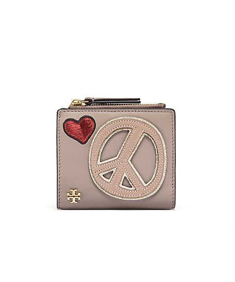 ＜トリー バーチ＞ Peace Embellished Mini Wallet（79173107211）