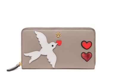 ＜トリー バーチ＞ Peace Embellished Zip Continental（79173107213）