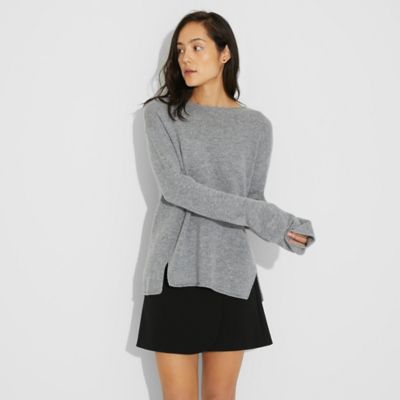 ＜THEORY2.0＞ MERCER. WOOL. CASH OVERSIZE(7301720) H.GREY(040) 【三越・伊勢丹/公式】