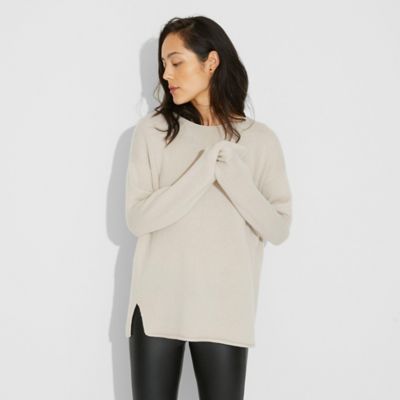 ＜THEORY2.0＞ MERCER. WOOL. CASH OVERSIZE(7301720) OATMEAL(300) 【三越・伊勢丹/公式】