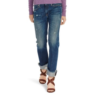 ＜POLO RALPH LAUREN（ウィメンズ）/ポロラルフローレン＞ Astor スリム ボーイフレンド ジーンズ B28 ブルー 【三越・伊勢丹/公式】