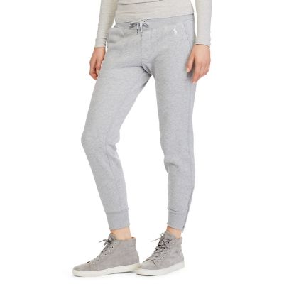 ＜POLO RALPH LAUREN（ウィメンズ）/ポロラルフローレン＞ ジップカフ フリース ジョガー パンツ F16グレー 【三越・伊勢丹/公式】