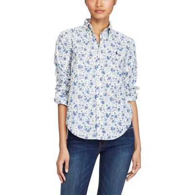 ＜POLO RALPH LAUREN（ウィメンズ）/ポロラルフローレン＞ ボーイ フィット フローラルプリント シャツ 【三越・伊勢丹/公式】