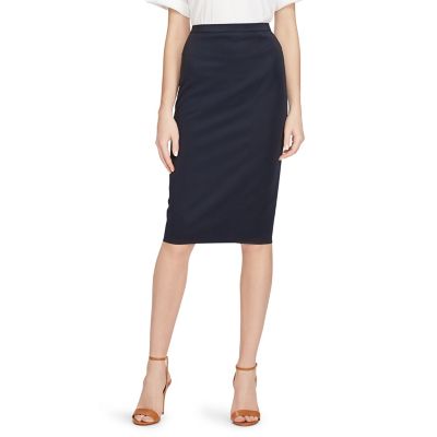 ＜POLO RALPH LAUREN（ウィメンズ）/ポロラルフローレン＞ ポンチ ミディ スカート 【三越・伊勢丹/公式】