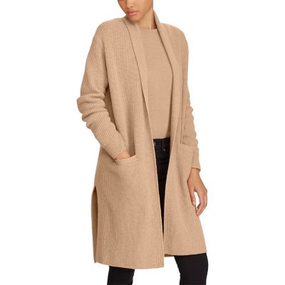 ＜POLO RALPH LAUREN（ウィメンズ）/ポロラルフローレン＞ ウールカシミヤ カーディガン E68ブラウン 【三越・伊勢丹/公式】