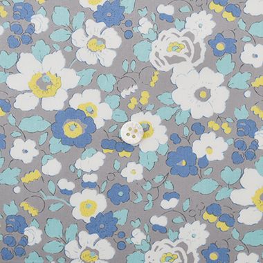 ＜CHECK＆STRIPE＞ 後ろボタンのブラウス リバティ ベッツィーアン/D2 Ｊ１７Ｂグレー 【三越・伊勢丹/公式】