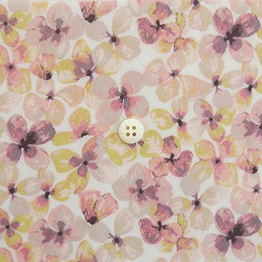 ＜CHECK＆STRIPE＞ 後ろボタンのブラウス リバティ ケイティアン/B1 J14Cピンク 【三越・伊勢丹/公式】